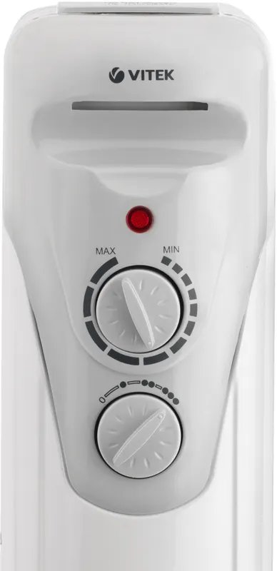 Радиатор масляный Vitek VT-1708 1500Вт белый