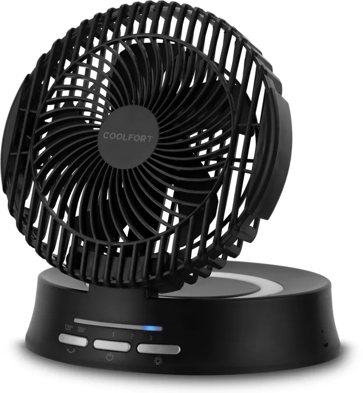 Вентилятор настольный Coolfort CF-2000 скоростей:3
