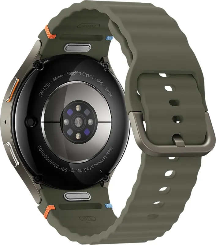 Смарт-часы Samsung Galaxy Watch 7 LTE 44мм 1.5" Super AMOLED корп.зеленый рем.зеленый (SM-L315FZGACAU)