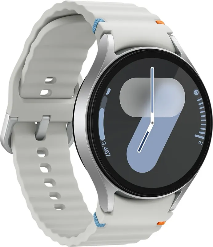 Смарт-часы Samsung Galaxy Watch 7 LTE 44мм 1.5" Super AMOLED корп.серебристый рем.серебристый (SM-L315FZSACAU)