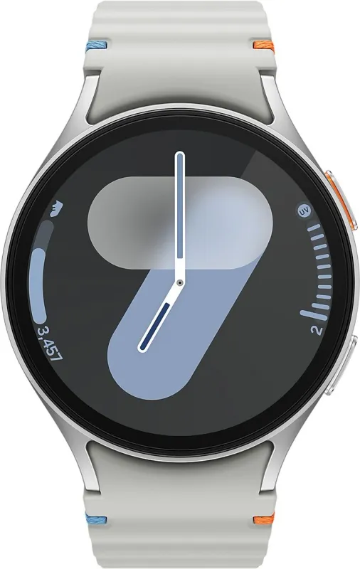 Смарт-часы Samsung Galaxy Watch 7 LTE 44мм 1.5" Super AMOLED корп.серебристый рем.серебристый (SM-L315FZSACAU)