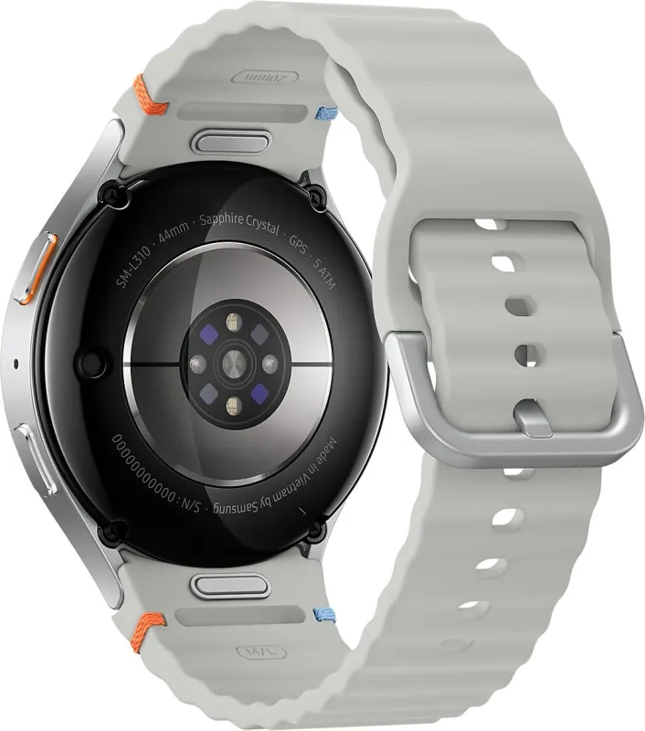 Смарт-часы Samsung Galaxy Watch 7 LTE 44мм 1.5" Super AMOLED корп.серебристый рем.серебристый (SM-L315FZSACAU)