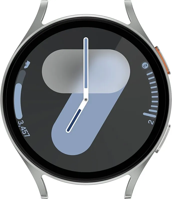 Смарт-часы Samsung Galaxy Watch 7 LTE 44мм 1.5" Super AMOLED корп.серебристый рем.серебристый (SM-L315FZSACAU)