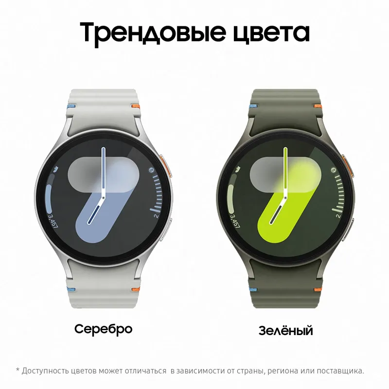 Смарт-часы Samsung Galaxy Watch 7 LTE 44мм 1.5" Super AMOLED корп.серебристый рем.серебристый (SM-L315FZSACAU)