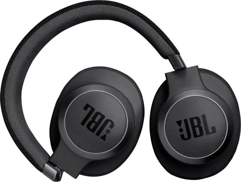 Гарнитура накладные JBL Live 770NC 2м черный беспроводные bluetooth оголовье (JBLLIVE770NCBLK)