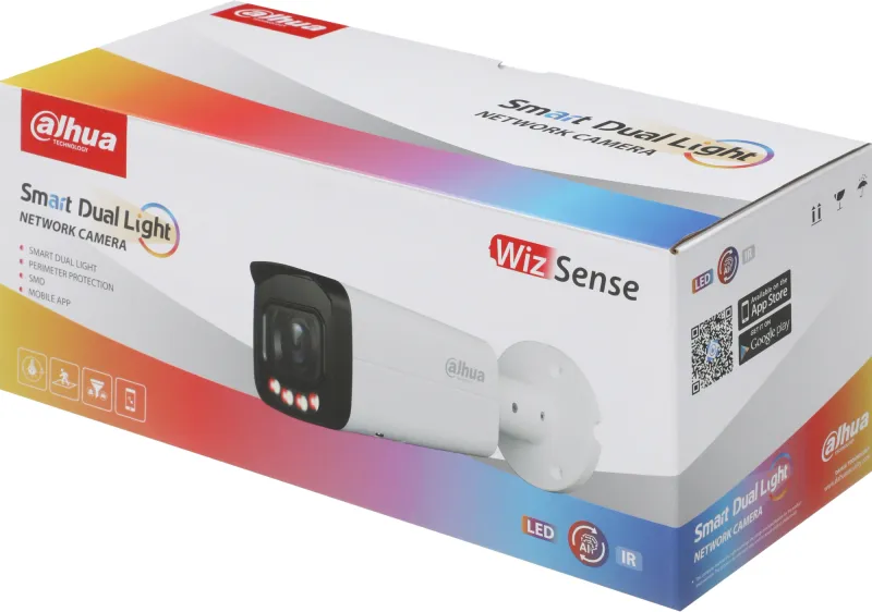 Камера видеонаблюдения IP Dahua DH-IPC-HFW2449TP-ZAS-IL 2.7-13.5мм цв.