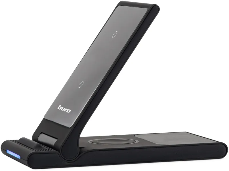 Беспроводное зар./устр. Buro CWC-QC5 15W 3A (QI) USB-C универсальное черный (CWC-QC5A15BK)