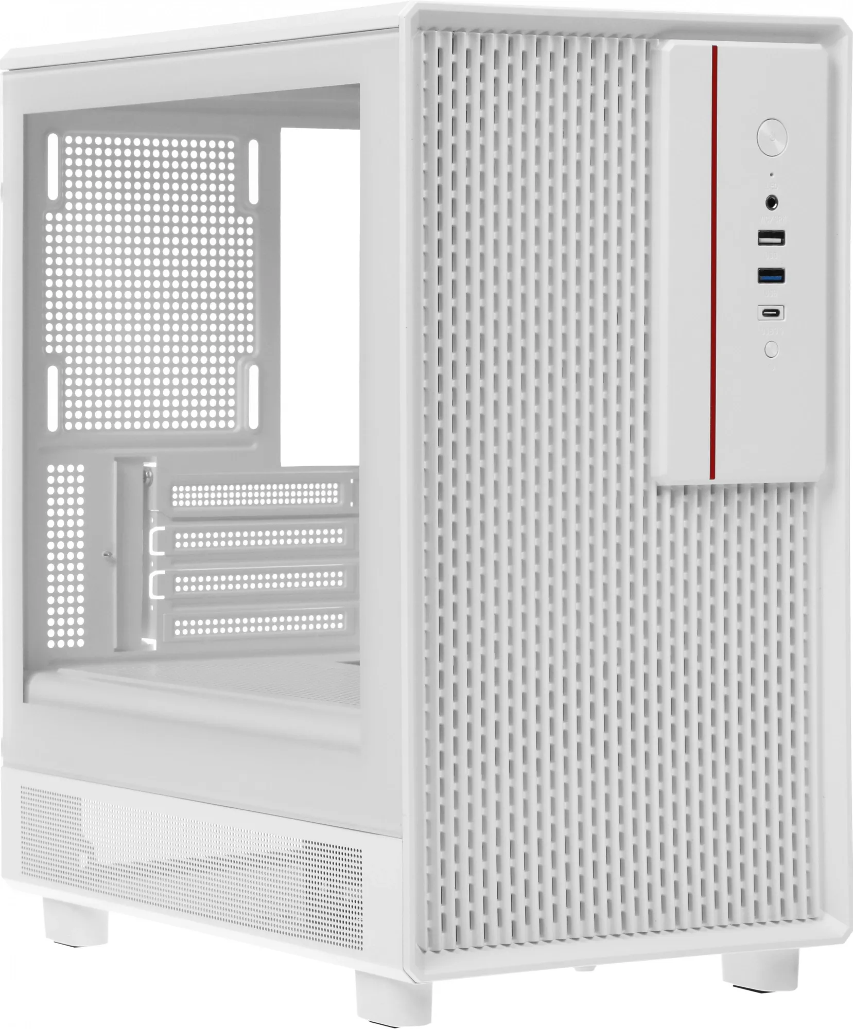 Корпус Accord M3301 белый без БП mATX 1xUSB2.0 1xUSB3.0 1xUSB3.1 audio bott PSU