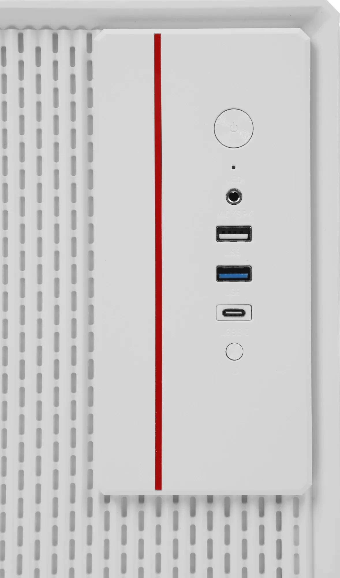 Корпус Accord M3301 белый без БП mATX 1xUSB2.0 1xUSB3.0 1xUSB3.1 audio bott PSU