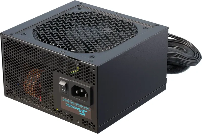 Блок питания Seasonic ATX 650W G12 GM-650 80+ gold (20+4pin) APFC 120mm fan 6xSATA RTL