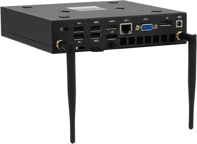 Неттоп IRU 310H6ITF i3 12100 (3.3) 8Gb SSD256Gb UHDG 730 Windows 11 Professional GbitEth BT черный (2031363)