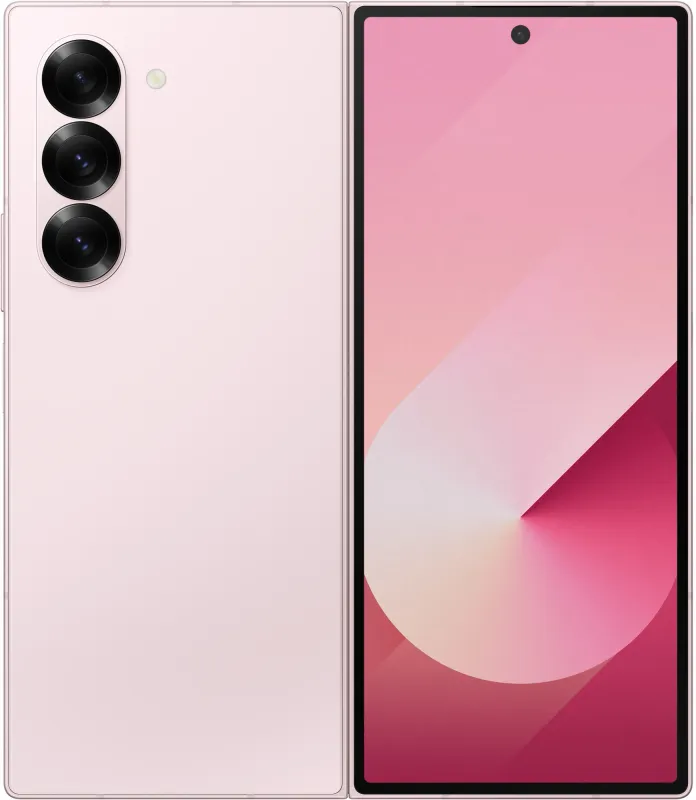 Смартфон Samsung SM-F956B Galaxy Z Fold 6 5G 512Gb 12Gb розовый раскладной 3G 4G 2Sim 7.6" 1856x2160 Android 14 50Mpix 802.11 a/b/g/n/ac/ax NFC GPS GSM900/1800 GSM1900 TouchSc Protect
