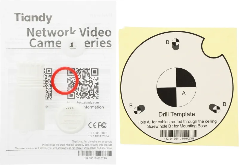 Камера видеонаблюдения IP Tiandy TC-C34QN I5W/WIFI/Eu/2.8mm/V4.0 2.8-2.8мм цв. (TC-C34QN I5W/WIFI/EU/2.8/V4.0)