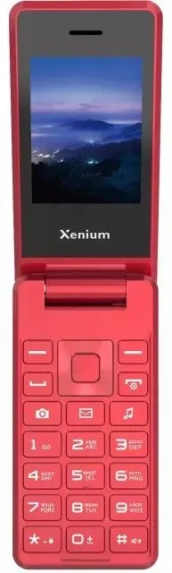 Мобильный телефон XENIUM X600 красный моноблок 1.77" 128x160 Nucleus 0.3Mpix GSM900/1800 MP3