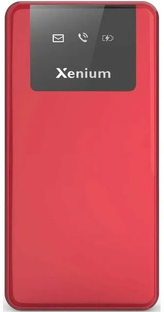Мобильный телефон XENIUM X600 красный моноблок 1.77" 128x160 Nucleus 0.3Mpix GSM900/1800 MP3