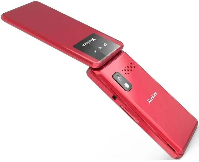 Мобильный телефон XENIUM X600 красный моноблок 1.77" 128x160 Nucleus 0.3Mpix GSM900/1800 MP3