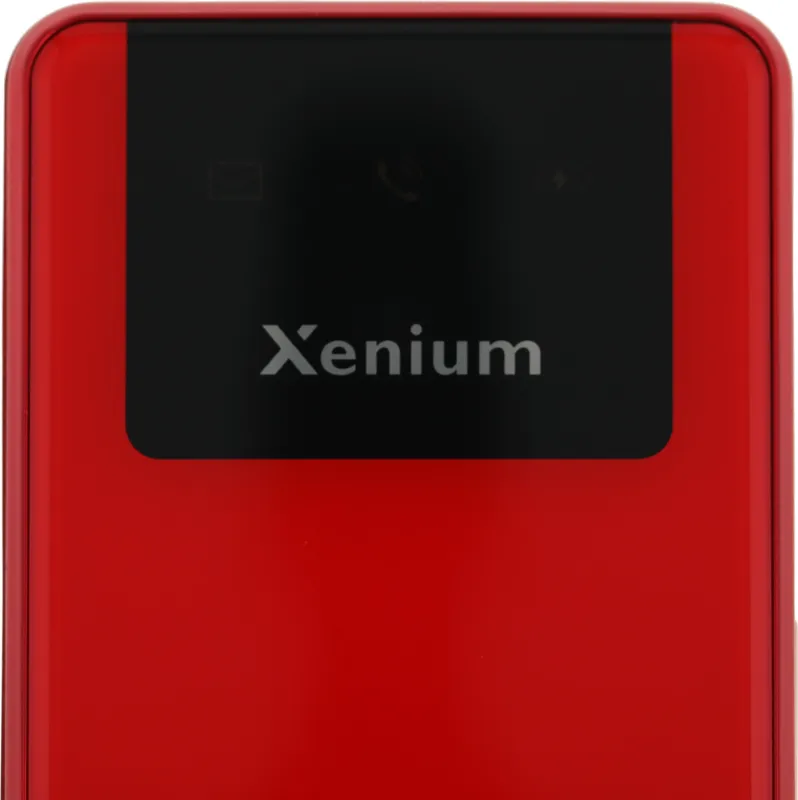 Мобильный телефон XENIUM X600 красный моноблок 1.77" 128x160 Nucleus 0.3Mpix GSM900/1800 MP3