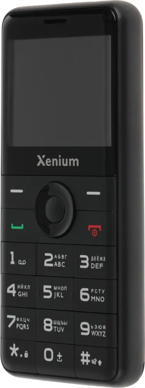 Мобильный телефон XENIUM X700 черный моноблок 1.77" 128x160 Nucleus 0.3Mpix GSM900/1800 MP3