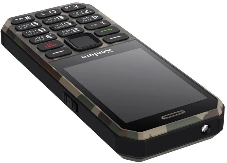 Мобильный телефон XENIUM X300 зеленый моноблок 1.77" 128x160 Nucleus 0.3Mpix GSM900/1800 MP3