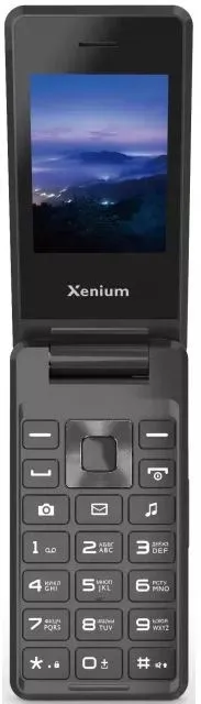 Мобильный телефон XENIUM X600 темно-серый моноблок 1.77" 128x160 Nucleus 0.3Mpix GSM900/1800 MP3