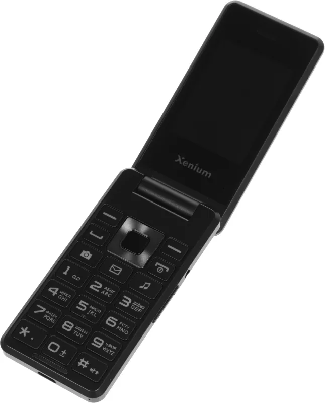 Мобильный телефон XENIUM X600 темно-серый моноблок 1.77" 128x160 Nucleus 0.3Mpix GSM900/1800 MP3