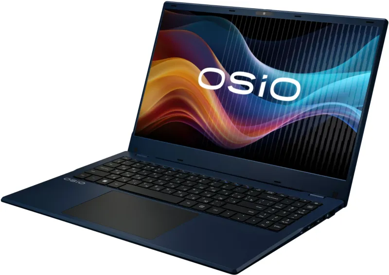 Ноутбук Osio BaseLine B150i-005c N-series N100 8Gb SSD512Gb Intel UHD Graphics 15.6" IPS FHD (1920x1080) noOS blue WiFi BT Cam 5000mAh