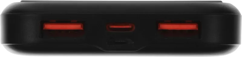 Мобильный аккумулятор Cactus CS-PBFSCA-10000 10000mAh 4.5A 2xUSB-A/USB-C черный