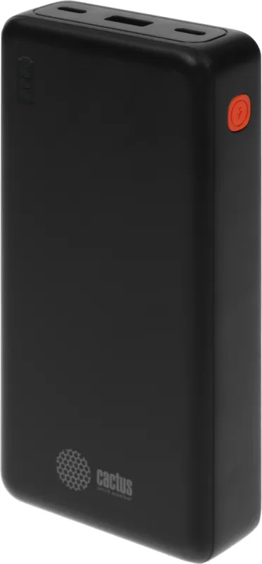 Мобильный аккумулятор Cactus CS-PBFSDA-20000 20000mAh 4.5A USB-A/2xUSB-C черный