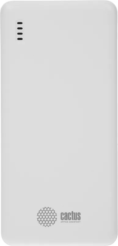 Мобильный аккумулятор Cactus CS-PBFSEA-20000 20000mAh 4.5A USB-A/2xUSB-C белый