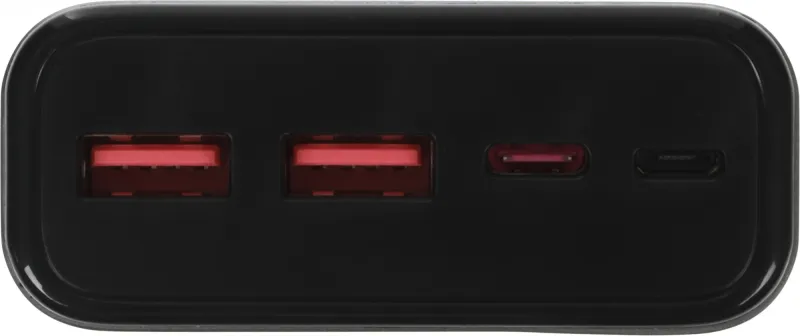 Мобильный аккумулятор Cactus CS-PBFSFA-20000 20000mAh 4.5A 2xUSB-A/USB-C серый