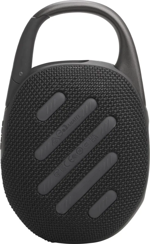 Колонка порт. JBL Clip 5 черный 7W Mono BT 1400mAh
