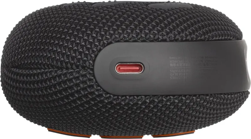 Колонка порт. JBL Clip 5 черный 7W Mono BT 1400mAh