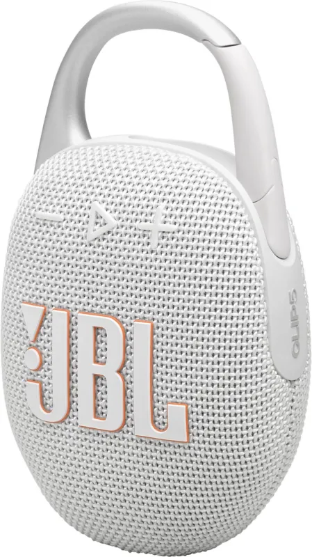Колонка порт. JBL Clip 5 белый 7W Mono BT 1400mAh
