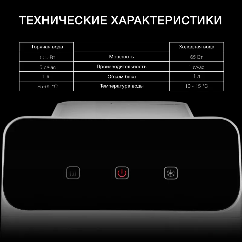 Кулер Hyundai H-WD4231E напольный электронный белый