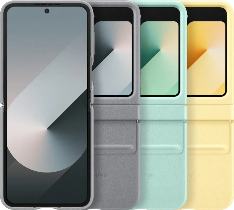 Чехол (клип-кейс) Samsung для Samsung Galaxy Z Flip6 Kindsuit Case Flip 6 (F741) мятный (EF-VF741PMEGRU)