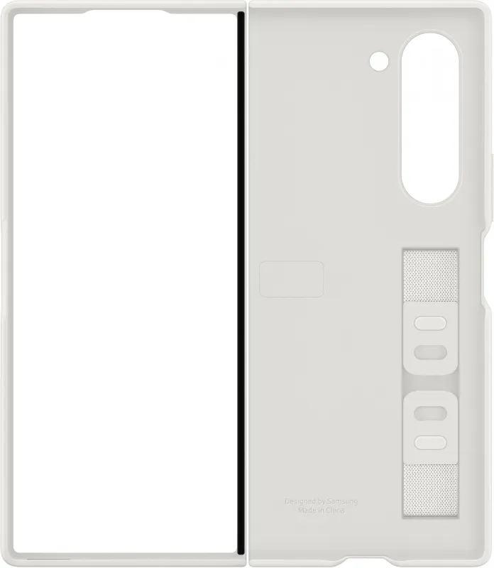 Чехол (клип-кейс) Samsung для Samsung Galaxy Z Fold6 Silicone Case Fold 6 (F956) белый (EF-MF956TWEGRU)