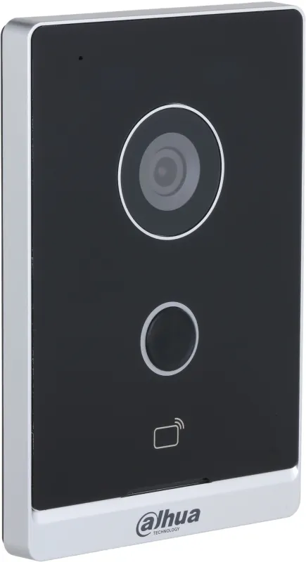 Видеопанель Dahua DHI-VTO2211G-WP-S2 цветной сигнал CMOS цвет панели: черный