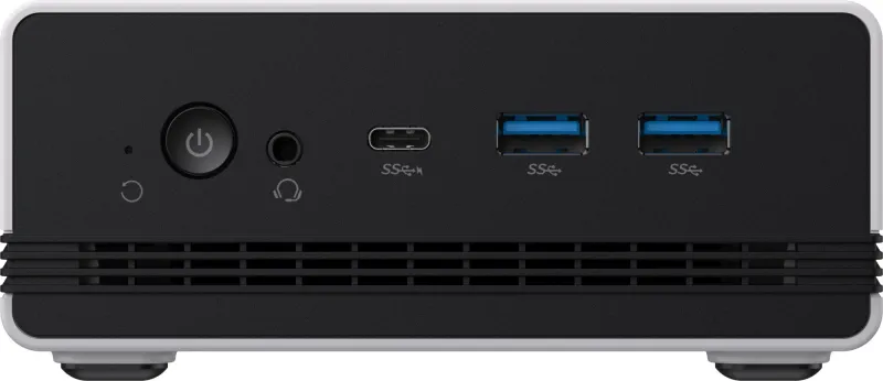 ПК Мини Chuwi UBox Ryzen 5 6600H (3.3) 16Gb SSD512Gb 660M Windows 11 Professional 2x2.5GbitEth WiFi BT 90W белый/черный