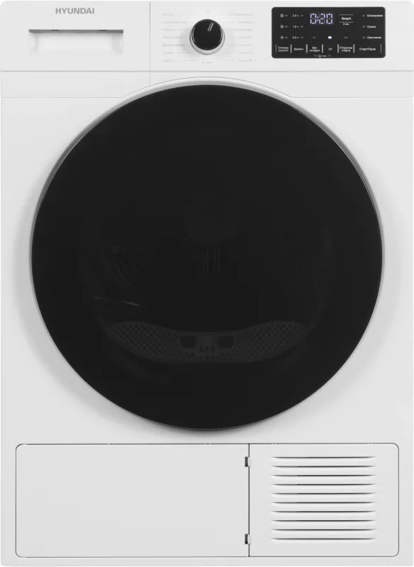 Сушильная машина Hyundai DFE9412 кл.энер.:A+ макс.загр.:10кг белый