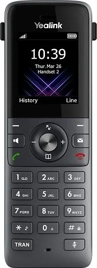 Трубка YEALINK DECT трубка W74H, экран 1.8",  виброоповещение, FNR, BT, 3.5 mm, для W70B/W71P/W73P/W74P/W76P/W79P/W75/W80/W90, шт