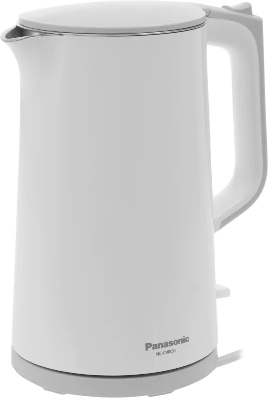 Чайник электрический Panasonic NC-CWK50 1.7л. 1500Вт белый корпус: металл/пластик