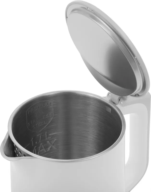 Чайник электрический Panasonic NC-CWK50 1.7л. 1500Вт белый корпус: металл/пластик