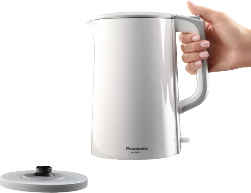 Чайник электрический Panasonic NC-CWK50 1.7л. 1500Вт белый корпус: металл/пластик
