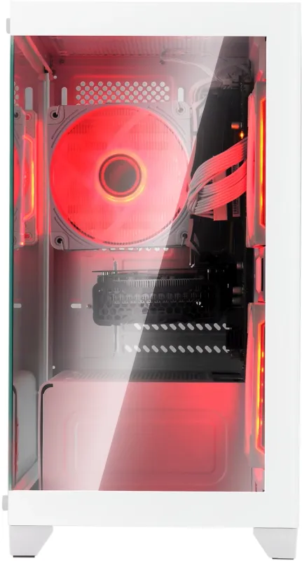 Корпус Bloody BD-CC103 белый без БП mATX 7x120mm 1xUSB2.0 1xUSB3.0 audio bott PSU