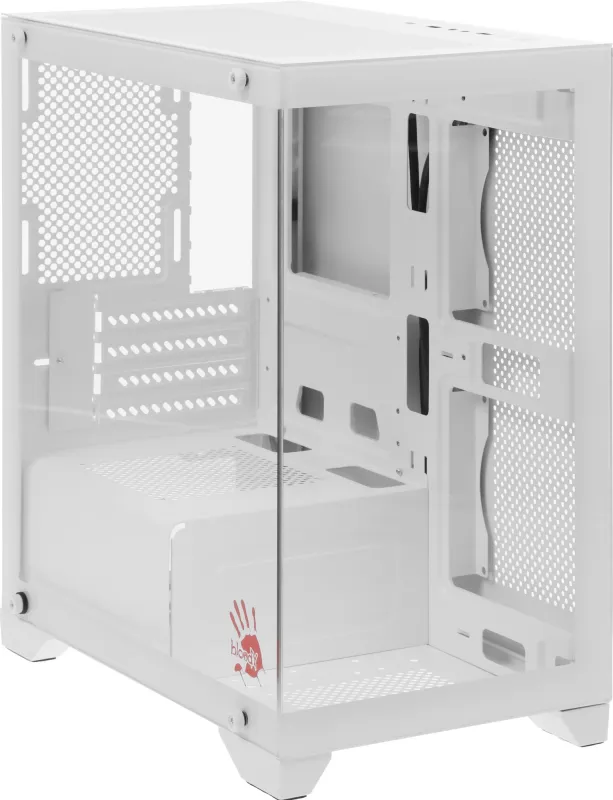 Корпус Bloody BD-CC103 белый без БП mATX 7x120mm 1xUSB2.0 1xUSB3.0 audio bott PSU