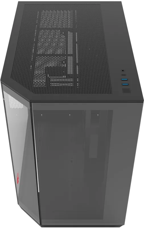 Корпус Bloody BD-CC109 черный без БП ATX 10x120mm 2xUSB3.0 audio