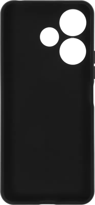 Чехол (клип-кейс) BoraSCO для Xiaomi Redmi 13 Silicone Case черный (73408)