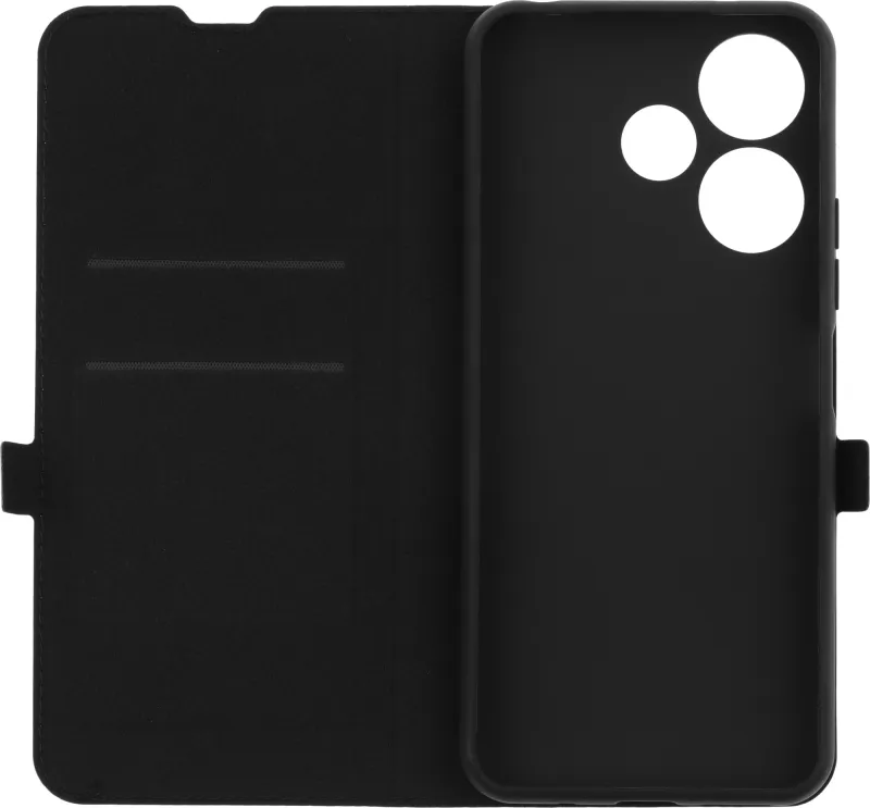 Чехол (флип-кейс) BoraSCO для Xiaomi Redmi 13 Book Case черный (73402)