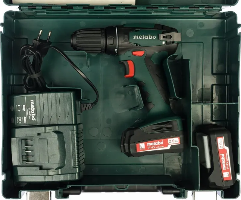 Дрель-шуруповерт Metabo BS 14.4 аккум. патрон:быстрозажимной (кейс в комплекте) (602206540)