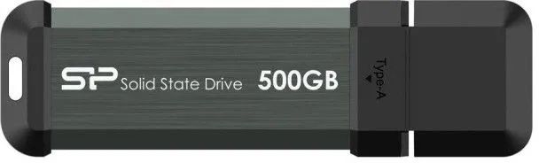 Накопитель SSD Silicon Power USB3.2 Gen2 500GB SP500GBUF3S70V1G MS70 1.8" синий